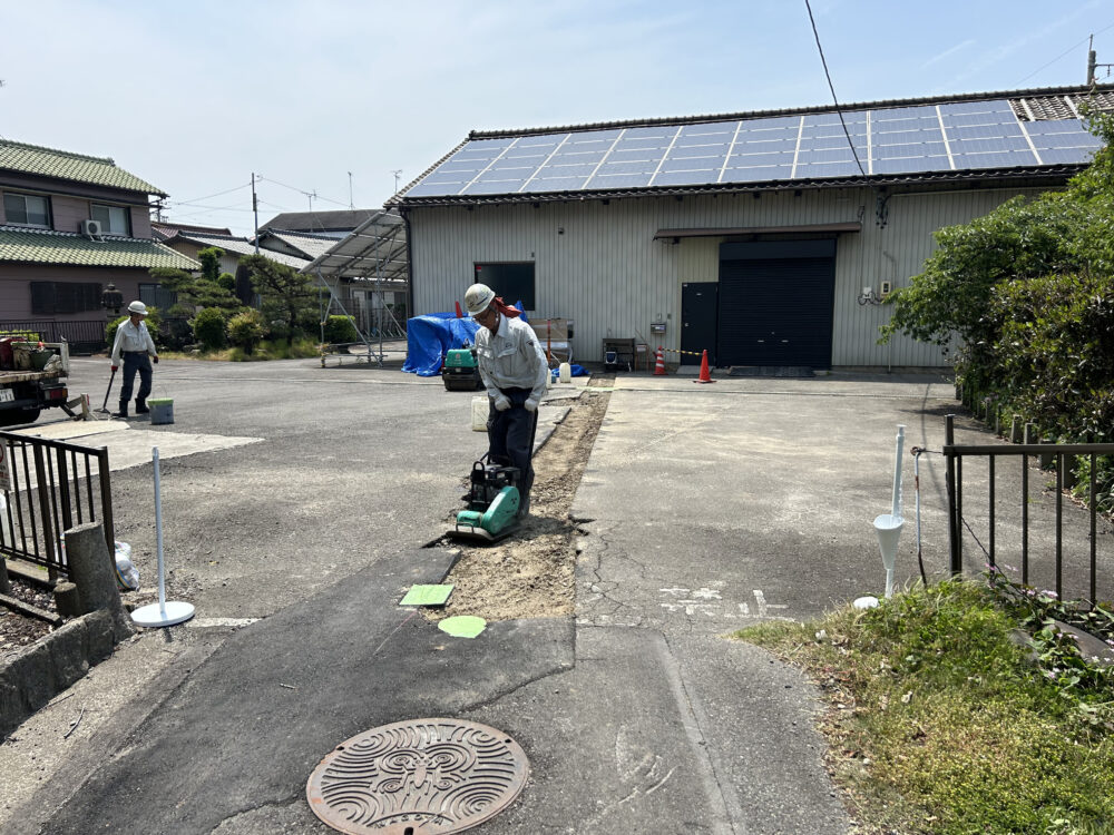 施工中